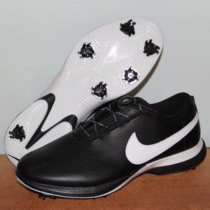 Nike Air Zoom Victory Tour 2 BOA Wide Golf Shoes Mens 12 Black White New